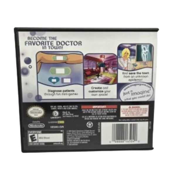 Imagine Family Doctor Nintendo DS 3DS (CIB w/Manual) Tested - Picture 2 of 5